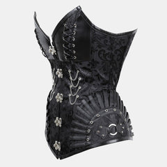 Gothic Overbust Corset - Parca