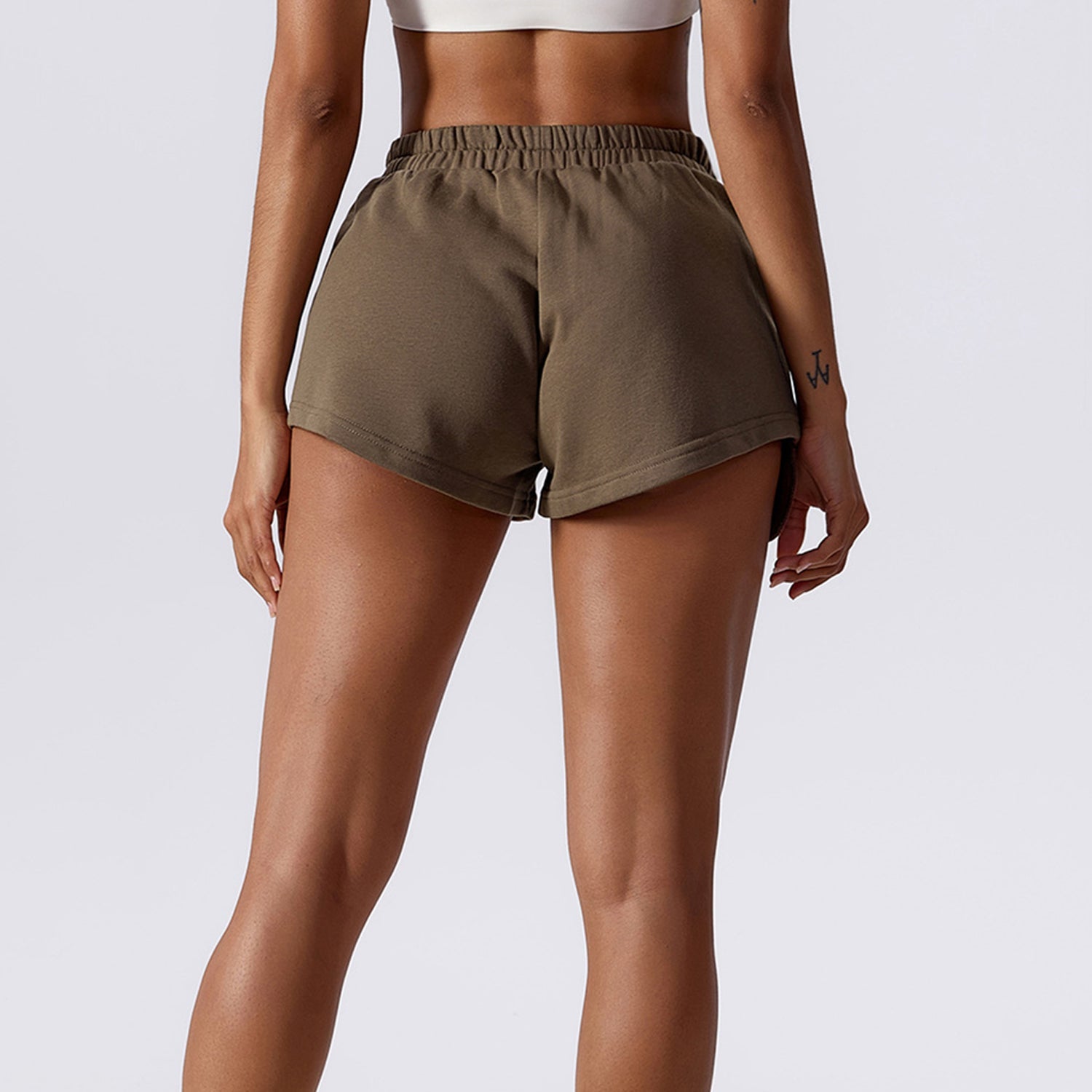 Inside Drawstring Pocket Run Shorts