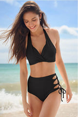 Geometric Print Bohemia Strappy Bikini