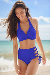 Geometric Print Bohemia Strappy Bikini