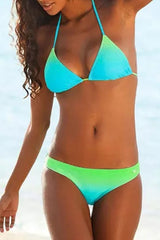 Revneu  Sexy Gradient Bikini Swimwear