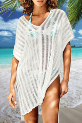Revneu  Holiday Cozy Hollow Out Tassels Beachwear