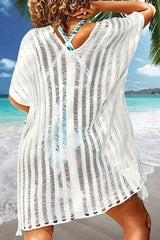 Revneu  Holiday Cozy Hollow Out Tassels Beachwear