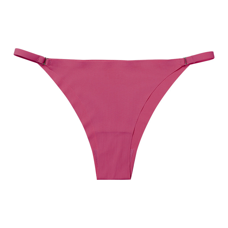 Metal Buckle Thong Panties