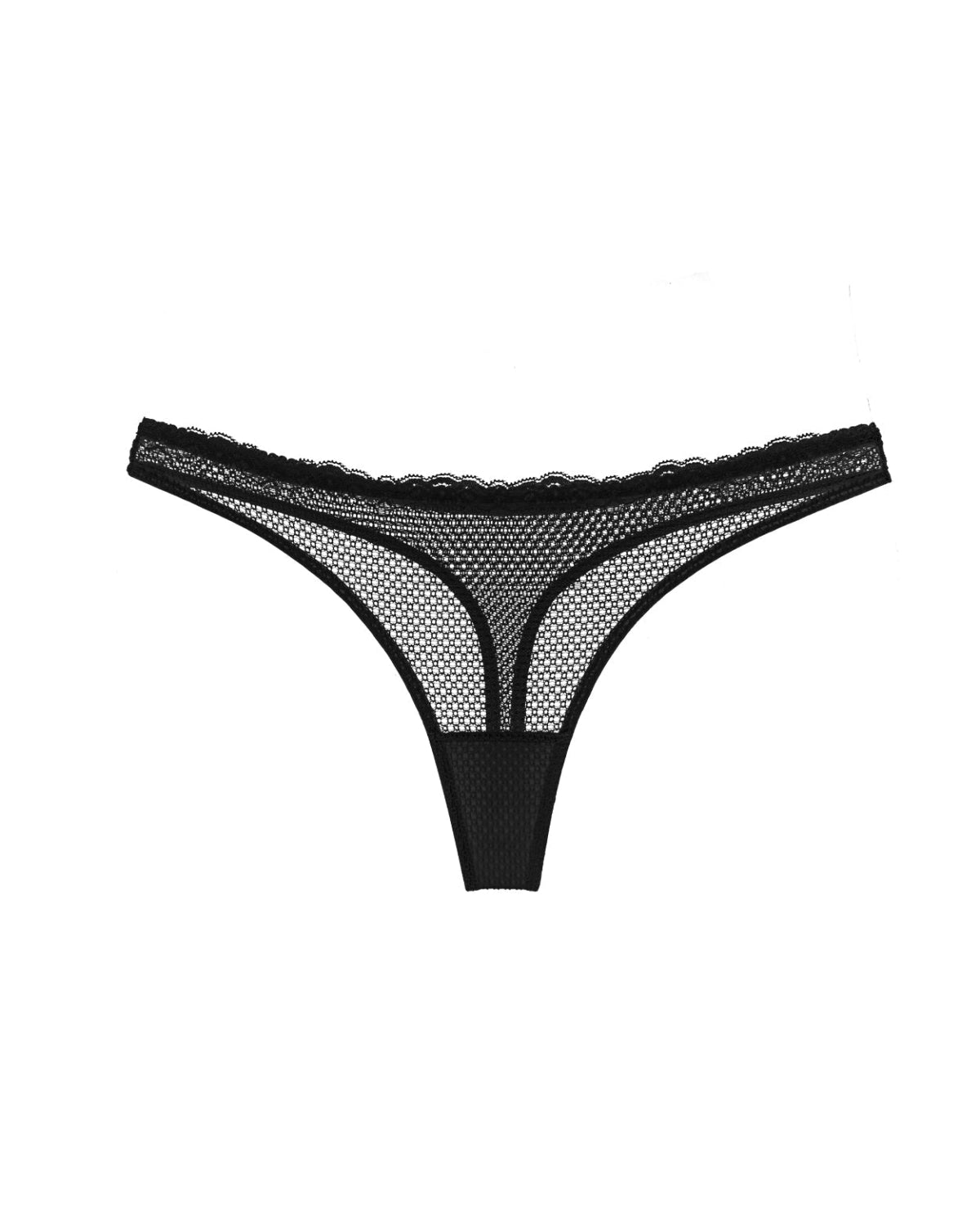 Mid-Waisted Breathable Thongs
