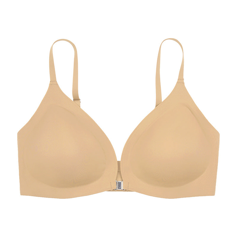 Solid Wireless Bra Tan