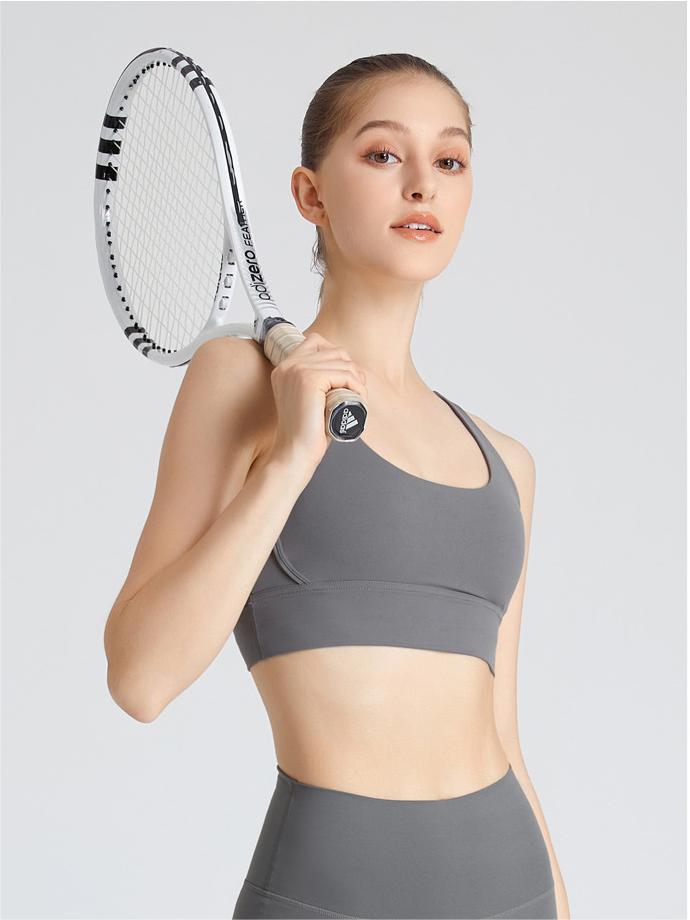 Cross-Strap Back Support Sports Yoga Wireless Bra