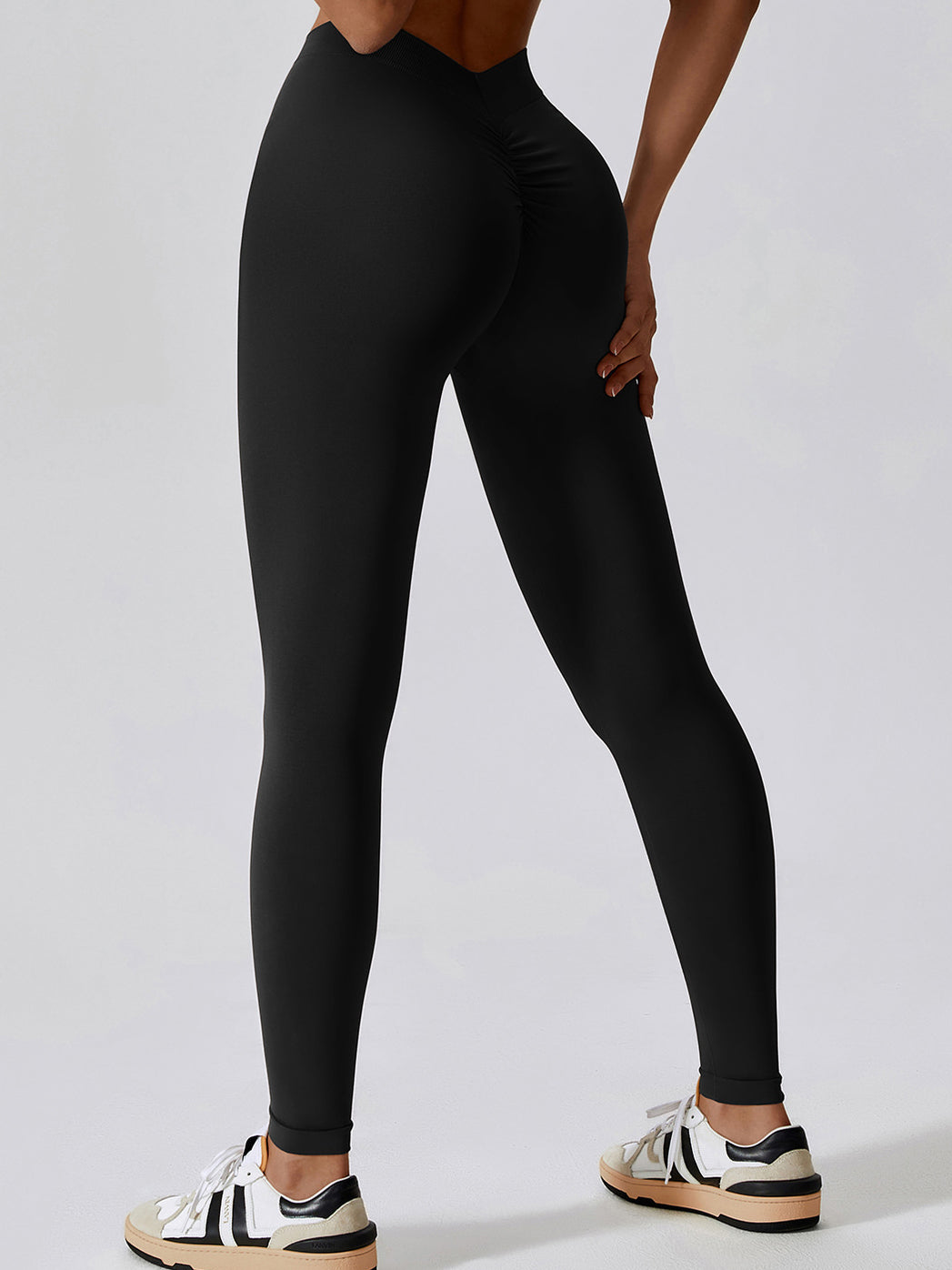 Seamless Back V Scrunch Leggings