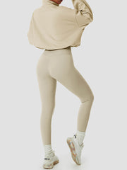Sustainable Oversized Half Zip Sweatshirt