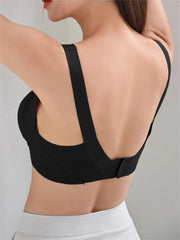 Solid Simple Bra Black