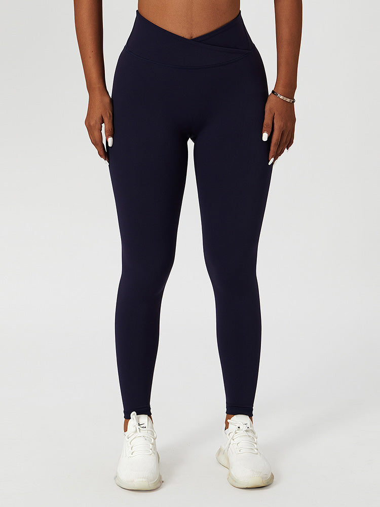 Air Cloud Crossover Waist Yoga Leggings