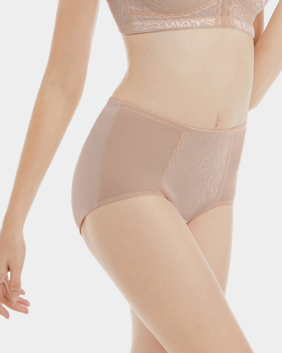 Full Coverage Mid Waist Breathable Underwear